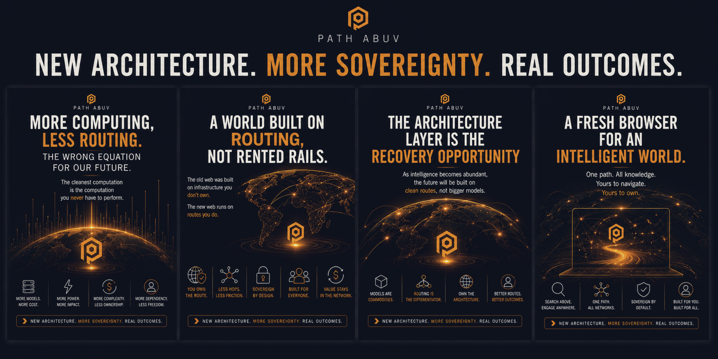 Path Abuv — New architecture. More sovereignty. Real outcomes.